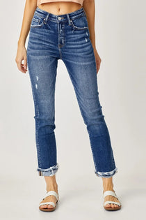 High-Waisted Jeans