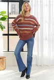 Multi Color Stripe Sweater