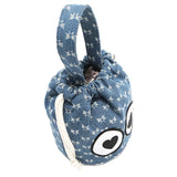 Cartoon Eyes Bucket Handbag