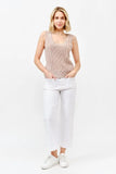 Washed Scoop Neck Sweater Tank
