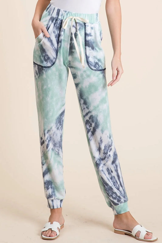 French Terry Tie-Dye Sweat Pants