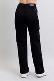 Full Size High Waist Cargo Wide Leg Jeans Plus Size