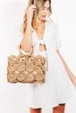 Intricate Braided Wheels Handbag