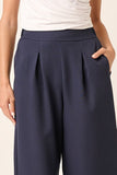 Mittoshop Inverted Pleat Detail Wide Leg Pants