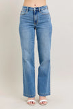 Timeless High-Rise Straight-Leg Denim
