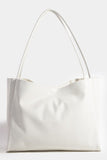 Faux Leather Tote Bag