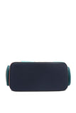 Eco-Leather Handbag with Side Pockets