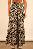 Printed Wide Leg Pants