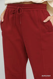 Cozy Fleece Joggers with Adjustable Drawstring