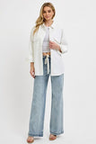Full Size Straight Leg Jeans with Pockets Plus Size