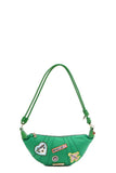 Color Patch Croissant Bag