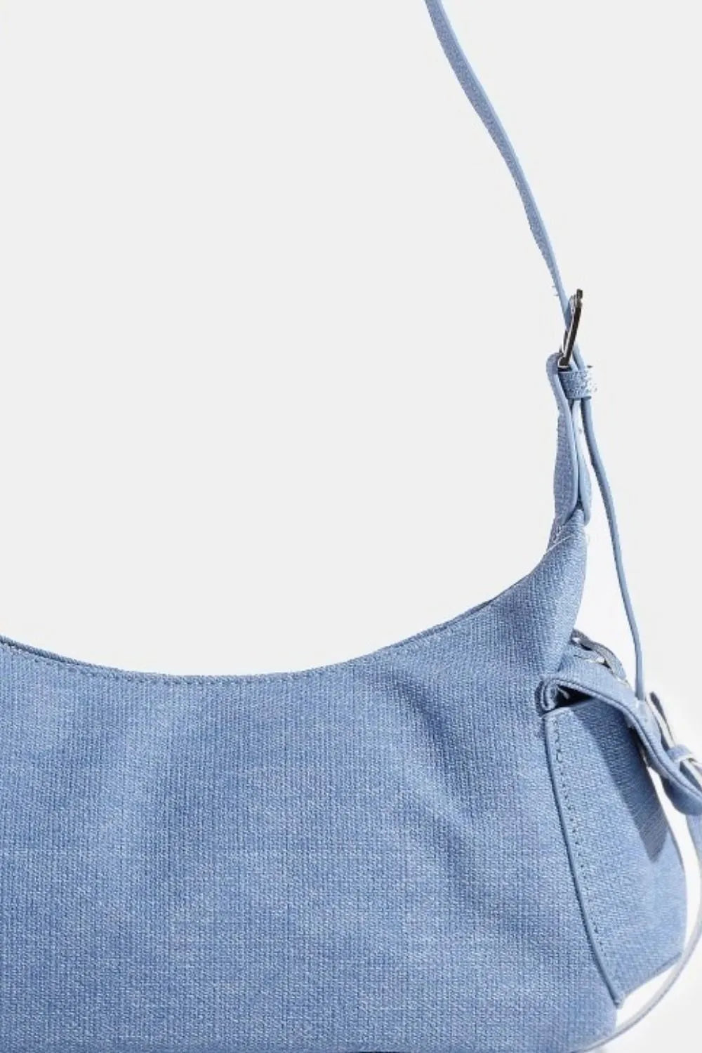 Chic Curve Double Pocket Handbag
