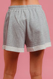 Cozy French Terry Shorts with Handy Side Pocket