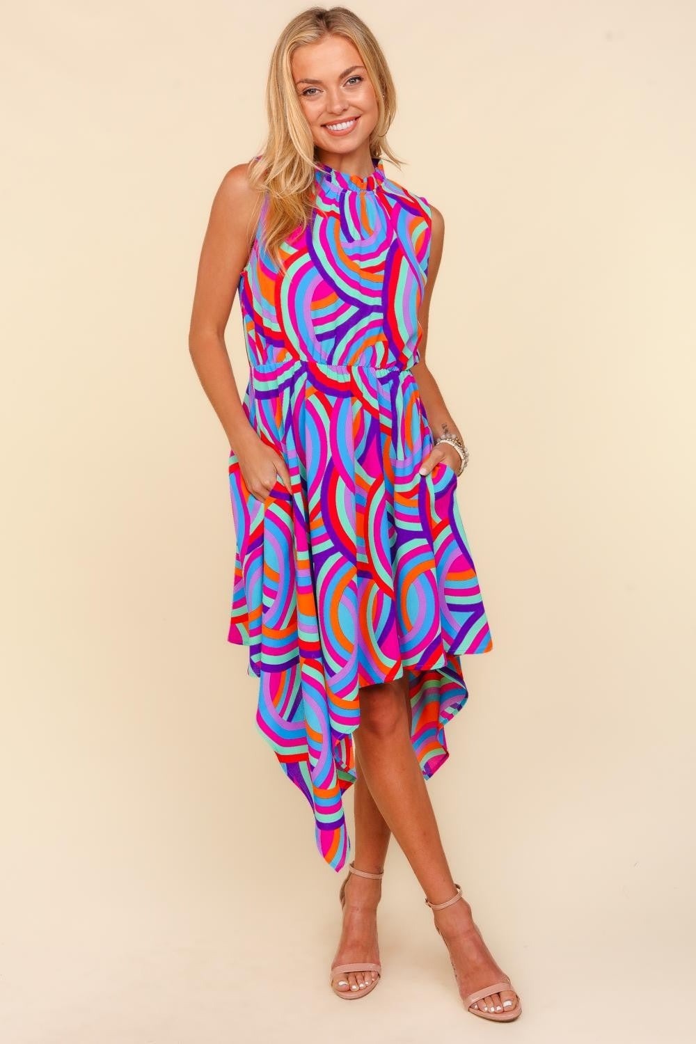 Blue/Orange/Lilac