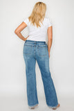 Full Size Cat's Whiskers Mid Rise Bootcut Jeans