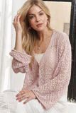Long Sleeves Crochet Sweater Top