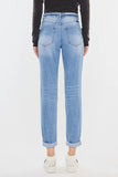 Vintage-Inspired High Waist Mom Jeans