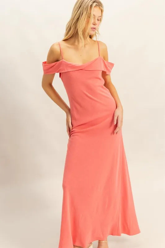 Flattering Fit Cami Maxi Dress