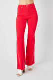 High-Rise Stretch Flare Jeans with Tummy Control