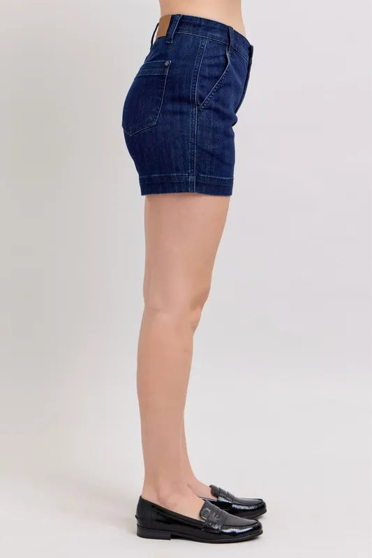 High Waist Denim Shorts