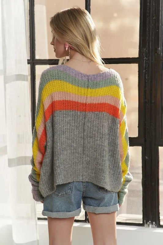 Multi Stripe Sweater