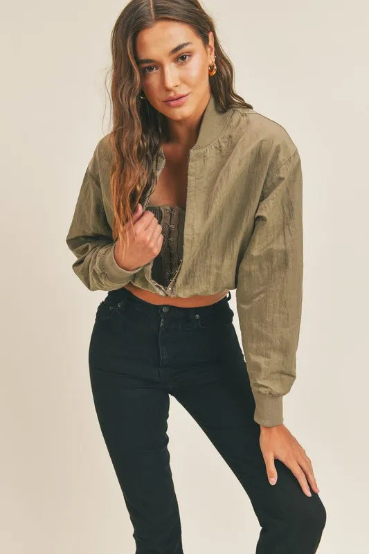 Long Sleeve Two Way Jacket