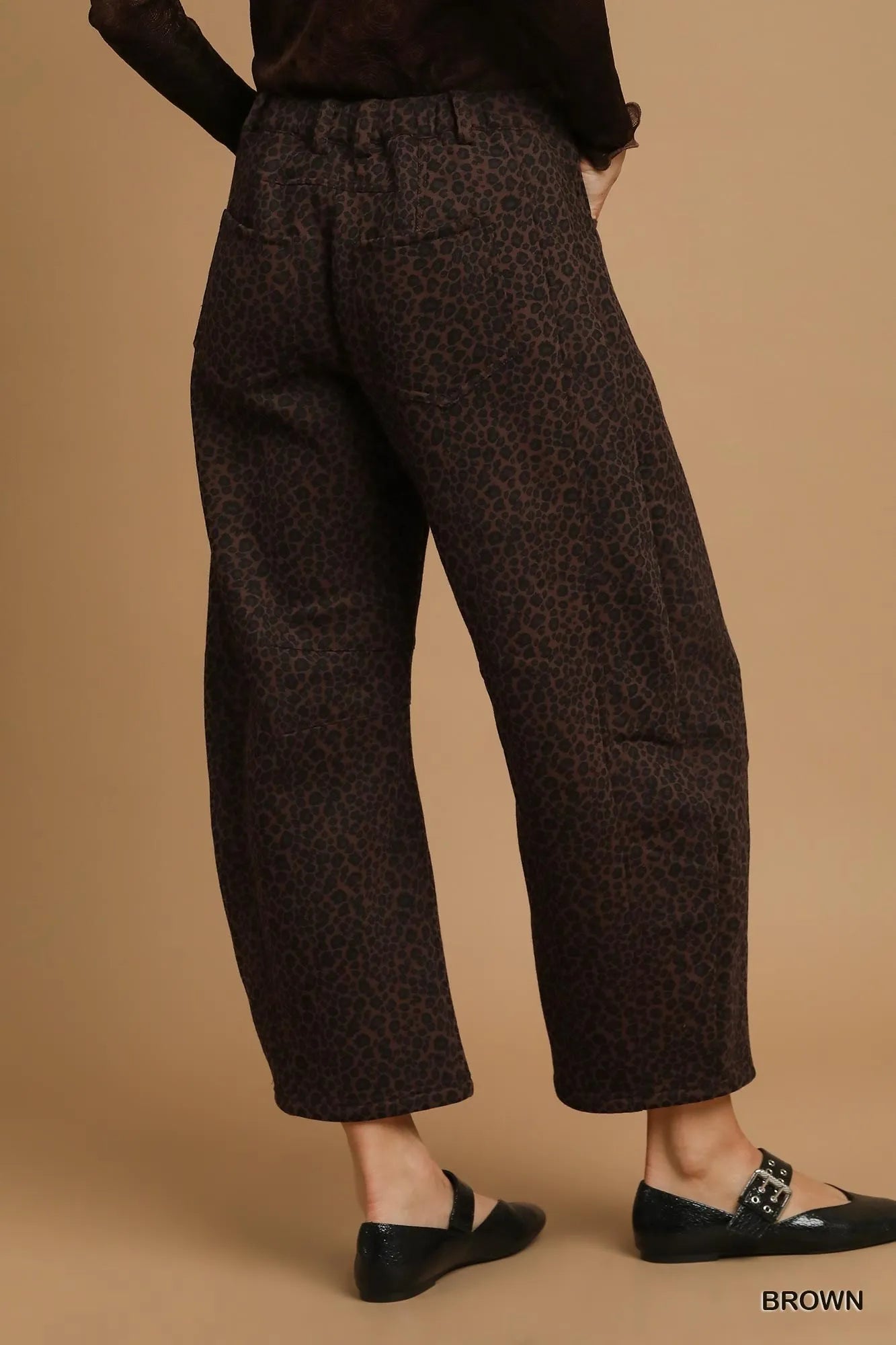 Fierce Print Wide Leg Pants
