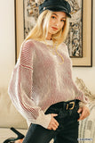 Vertical Stripe Crewneck Sweater