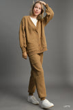 Textured Cable Knit Cardigan
