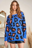 Warm & Soft Leopard Sweater Top