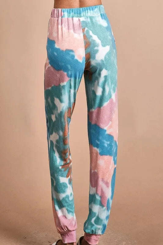 Tie Dye French Terry Jogger Pants