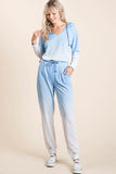 Deep Dye Knit Pants