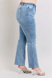 Plus Size High Waist Dad Jeans