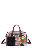 Eco-Leather Boston Bag