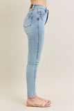 Full Size Mr Tummy Control High-Waisted Stretch Skinny Jeans