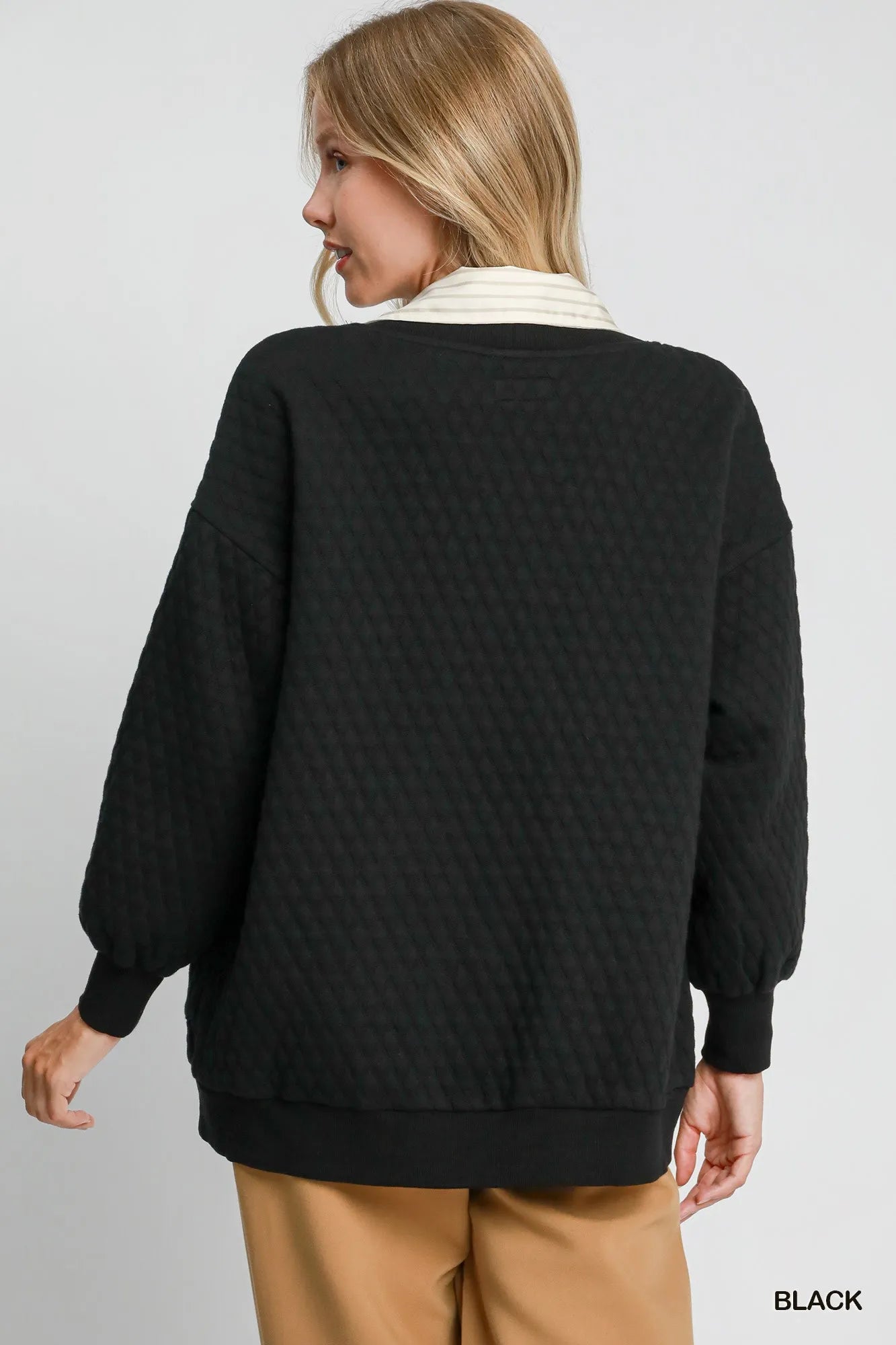 Button-Front Knit Cardigan