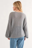 Sequined Light Weight Pullover Sweater