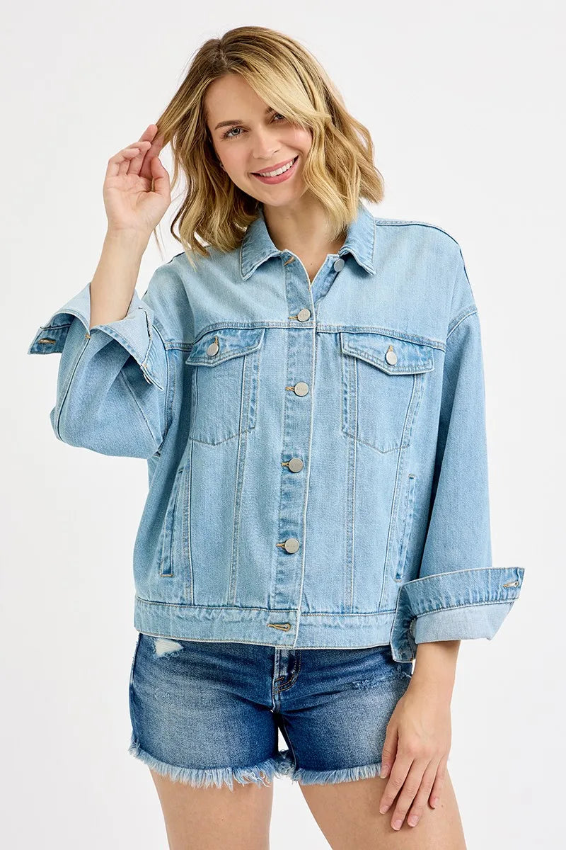 Relaxed Fit Oversized Denim Jacket