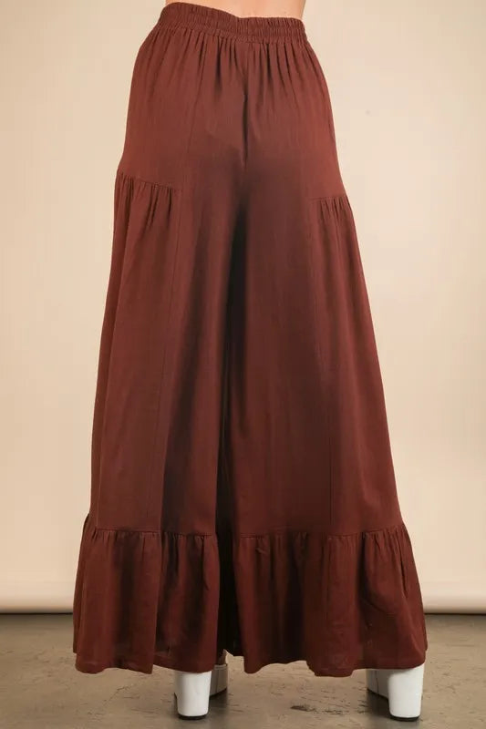 Palazzo Elastic Waist Comfy Pants