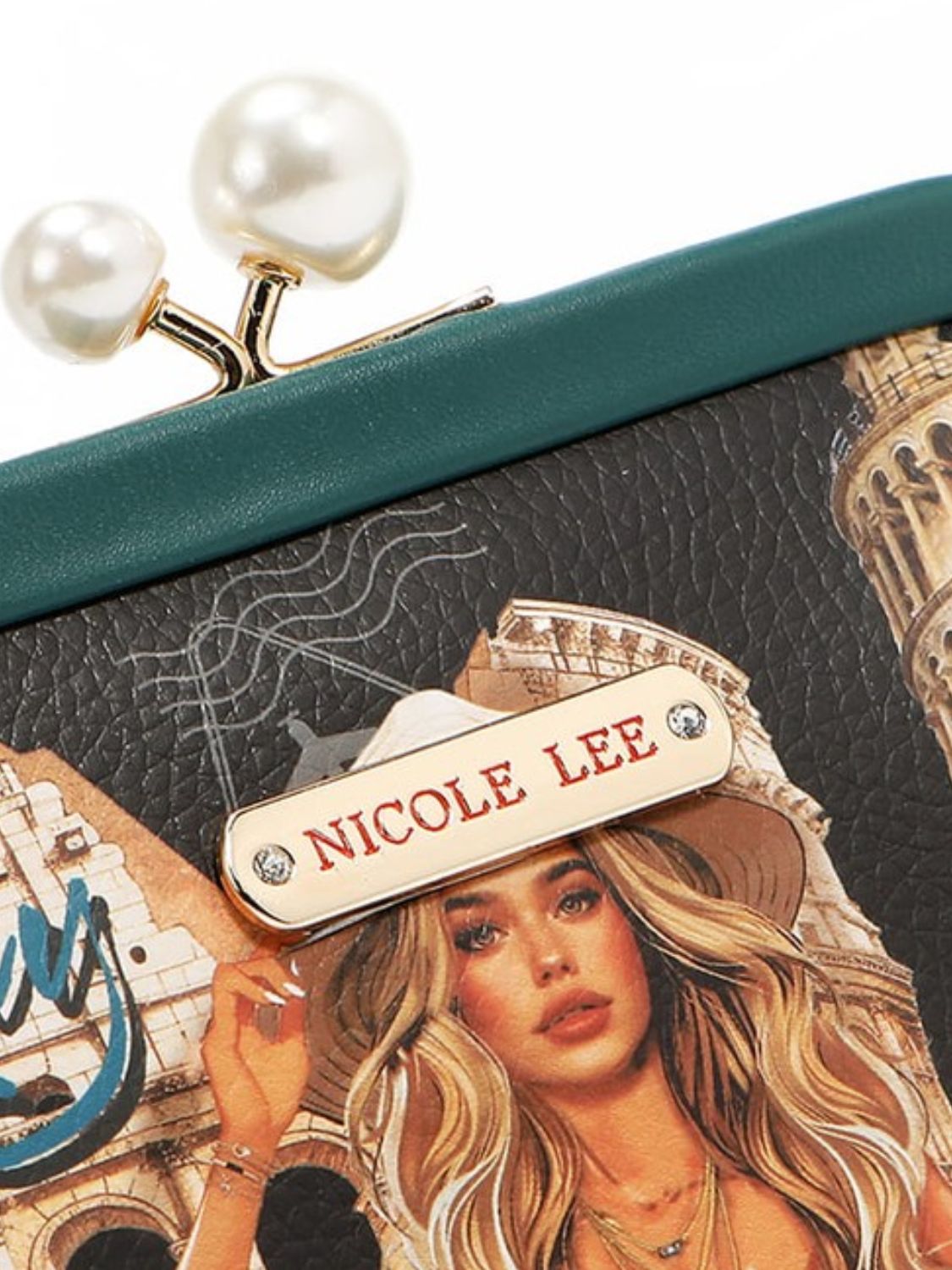 Chelsea Pearl Kiss-Lock Coin Purse
