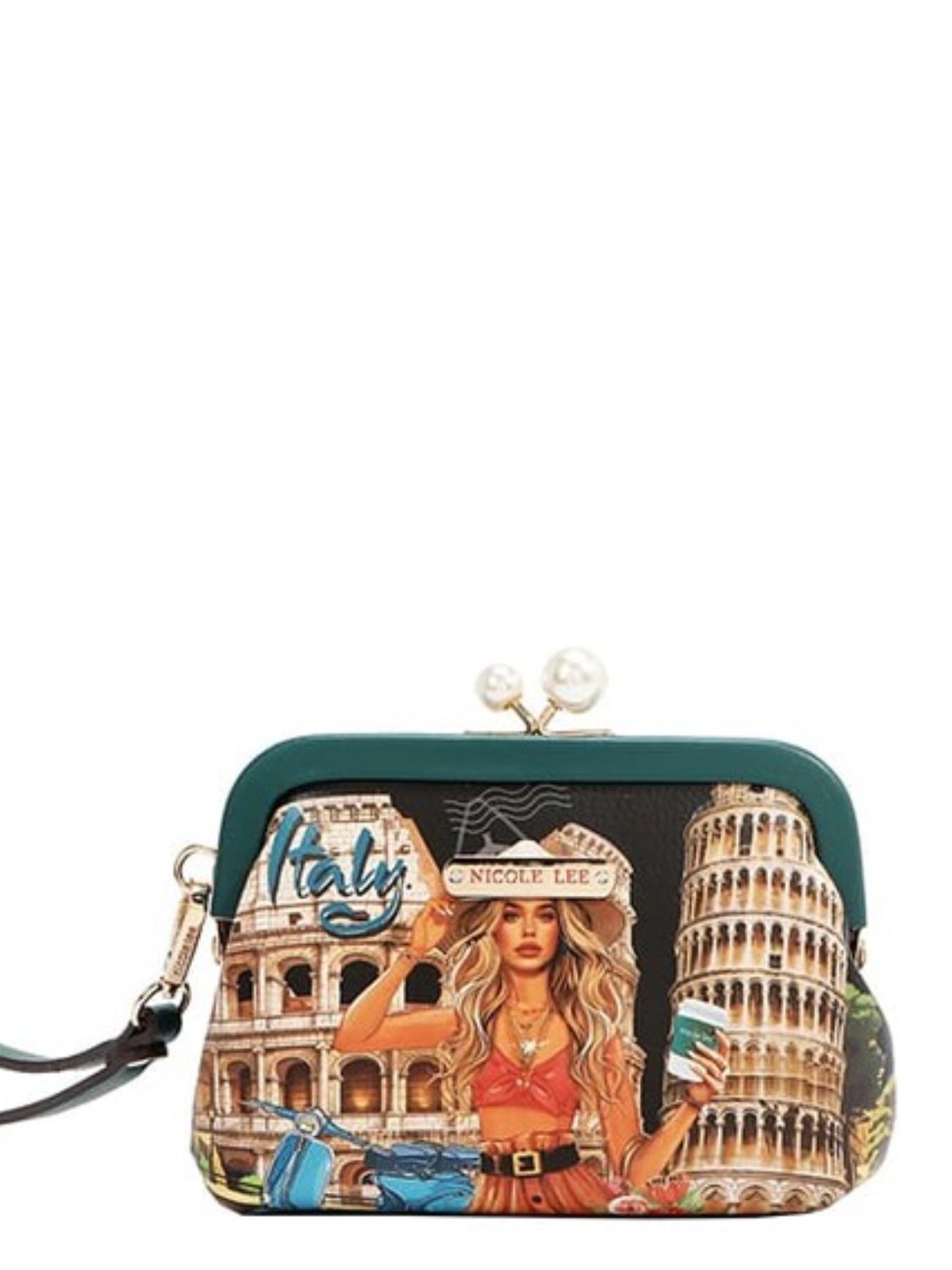 Chelsea Pearl Kiss-Lock Coin Purse