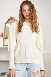 Puff Shoulder Sweater