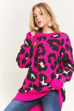 Warm & Soft Leopard Sweater Top
