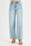 Classic Fit Mid-Rise Barrel Jeans