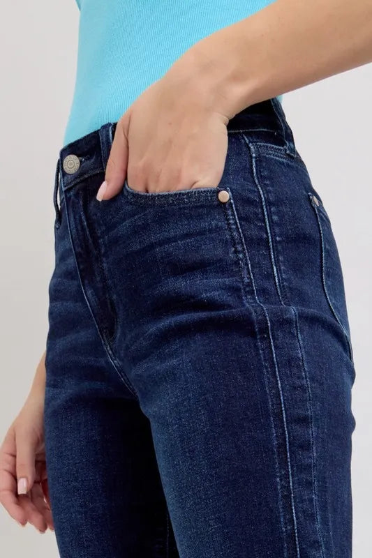 Full Size High Waist Boyfriend Jeans Plus Size