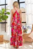 Floral Tiered Maxi Cami Dress
