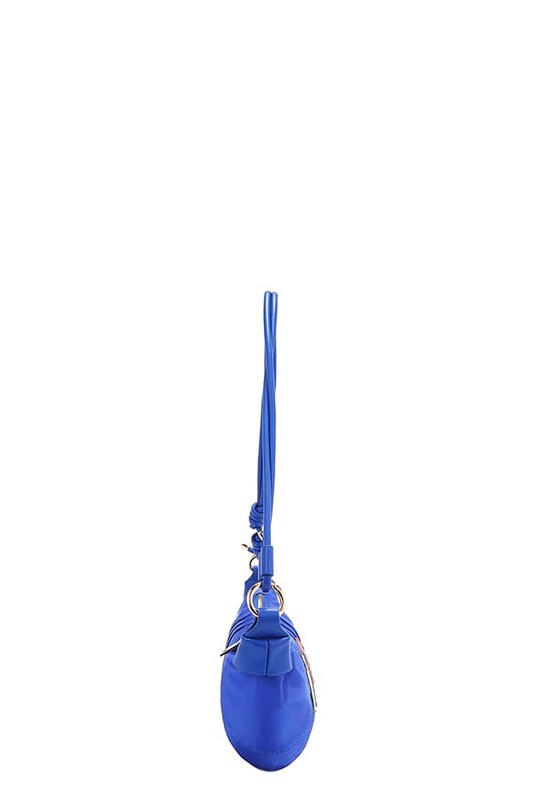 Color Patch Croissant Bag