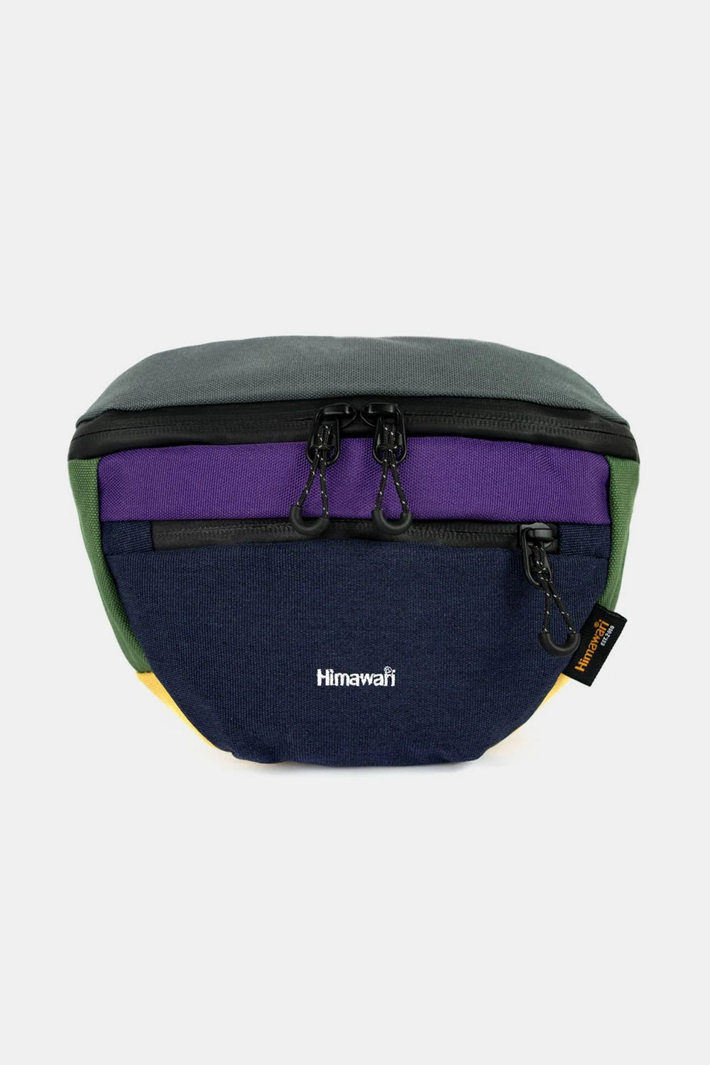 Waterproof Canvas Adjustable Strap Sling Bag - Purple
