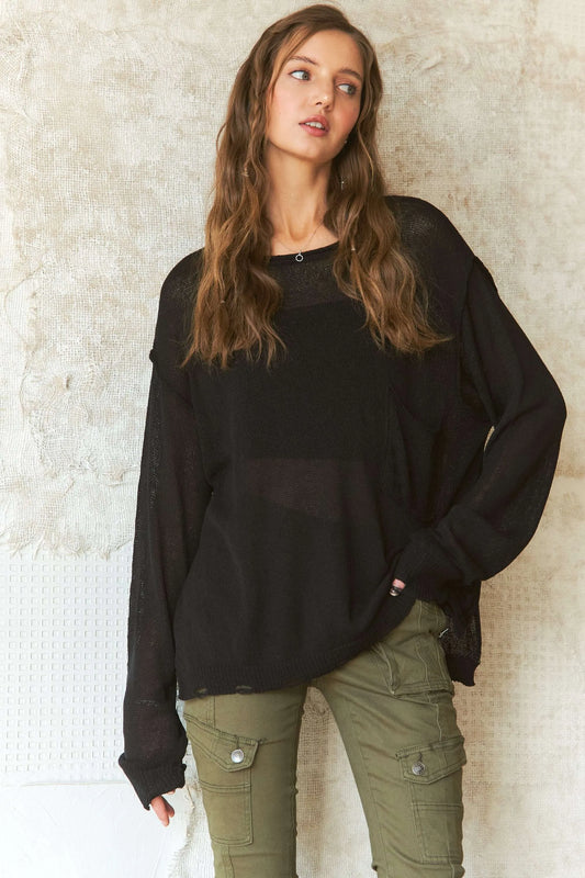 Vintage Edge Lightweight Sweater