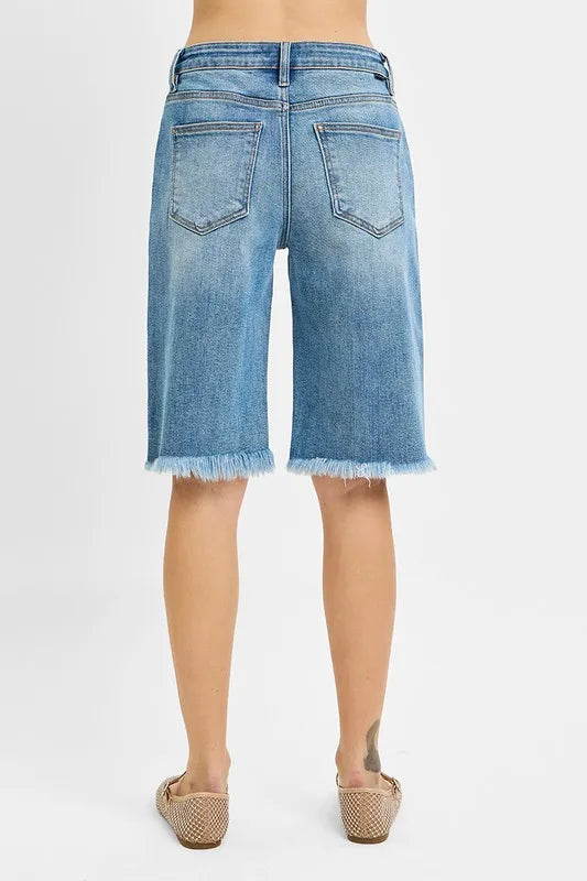 Tummy Control Mid Rise Fit Bermuda